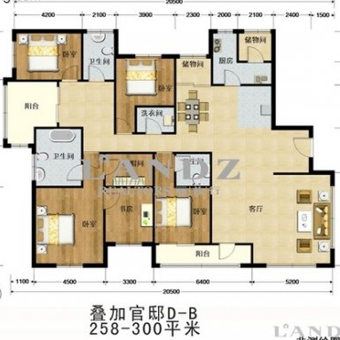 北京平层五居室（等待开工）
